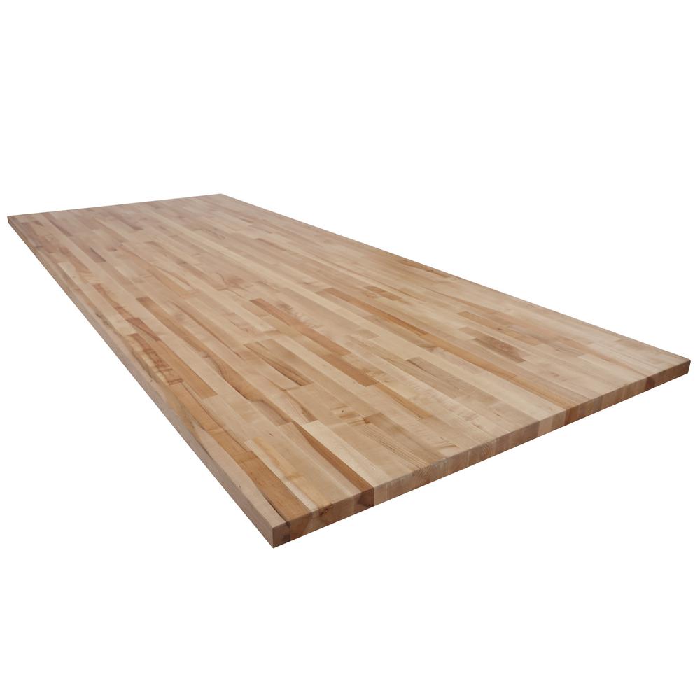 Swaner Hardwood 10 Ft L X 4 D 1 75 In T Butcher Block Swaner Hardwood 10 Ft L X 4 D 1 75 In T