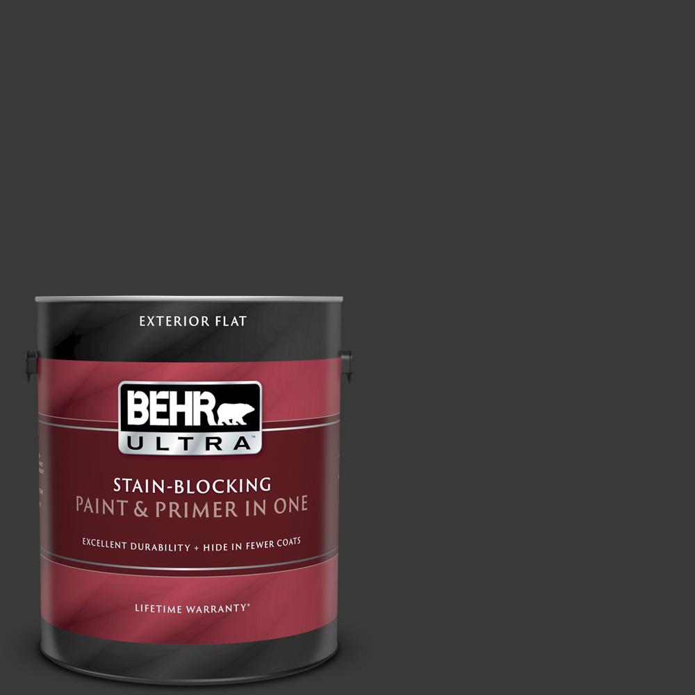 BEHR ULTRA 1 gal. Home Decorators Collection HDCMD04 Totally Black