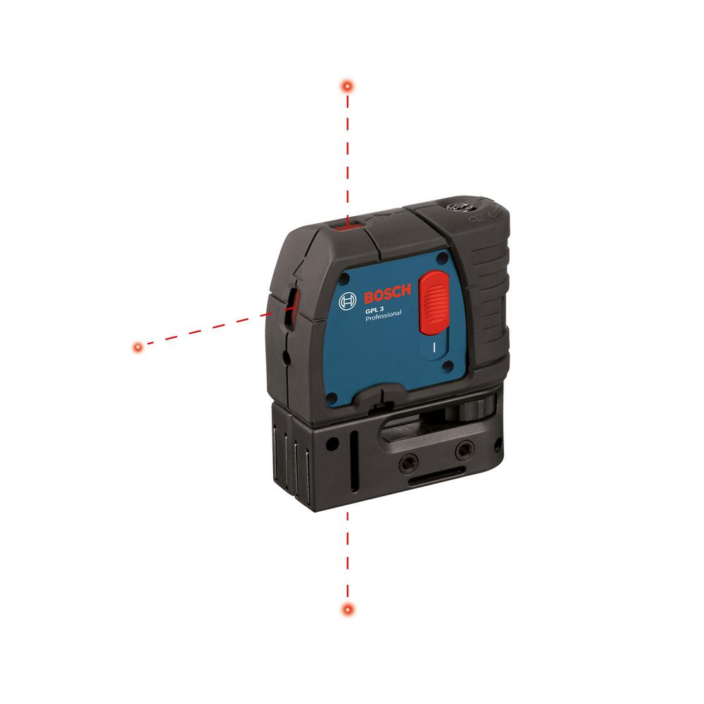 Bosch 100 Ft Self Leveling 3 Point Laser With Mounting Strap And