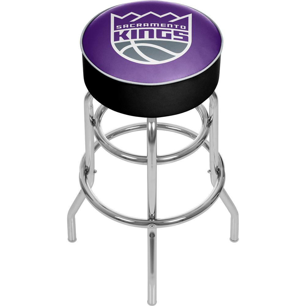 Trademark Sacramento Kings Nba 31 In Chrome Padded Swivel Bar Stool Trademark Sacramento Kings Nba 31 In Chrome Padded Swivel Bar Stool Nba1000 Sk The Home Depot