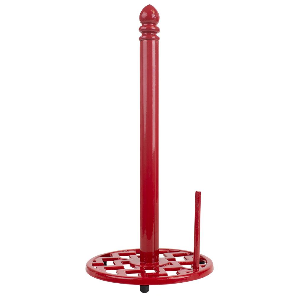 Chevron Cast Iron Free Standing Paper Towel Holder With Chevron Cast Iron Free Standing Paper Towel Holder With