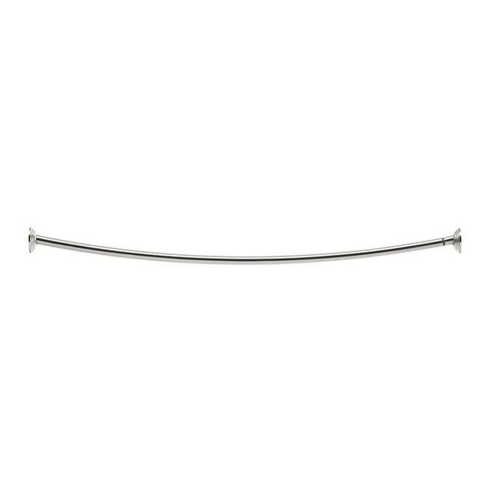 KOHLER Expanse Curved Shower Rod in Brushed Stainless-K-9349-BS - The ...