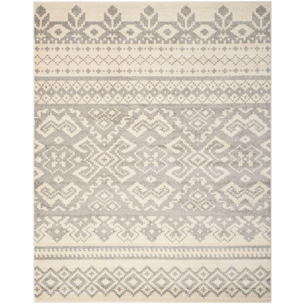 Special S Area Rugs The Home Depot Adirondack Ivory Silver 11 Ft X 15 Area Rug