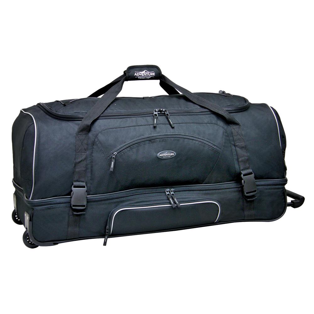 travelers club rolling duffel bag