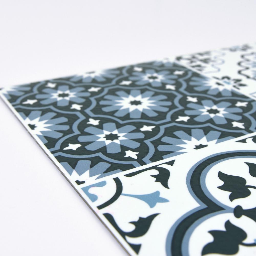 Floorpops Myriad Peel And Stick Floor Tiles 12 In X 12 In 20 Tiles 20 Sq Ft Tfp2951 The Home Depot