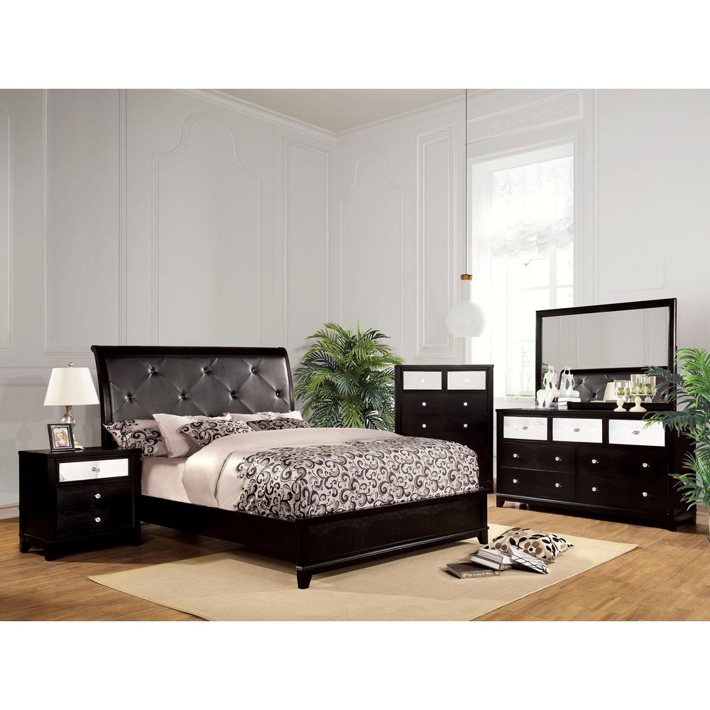 Bryant E King Bed In Black Finish