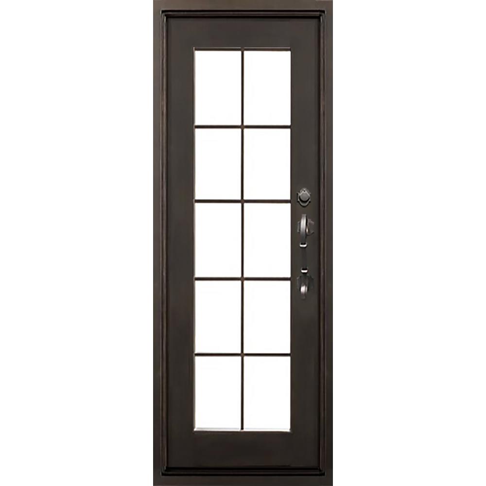 No Panel Doors With Glass Iron Doors The Home Depot