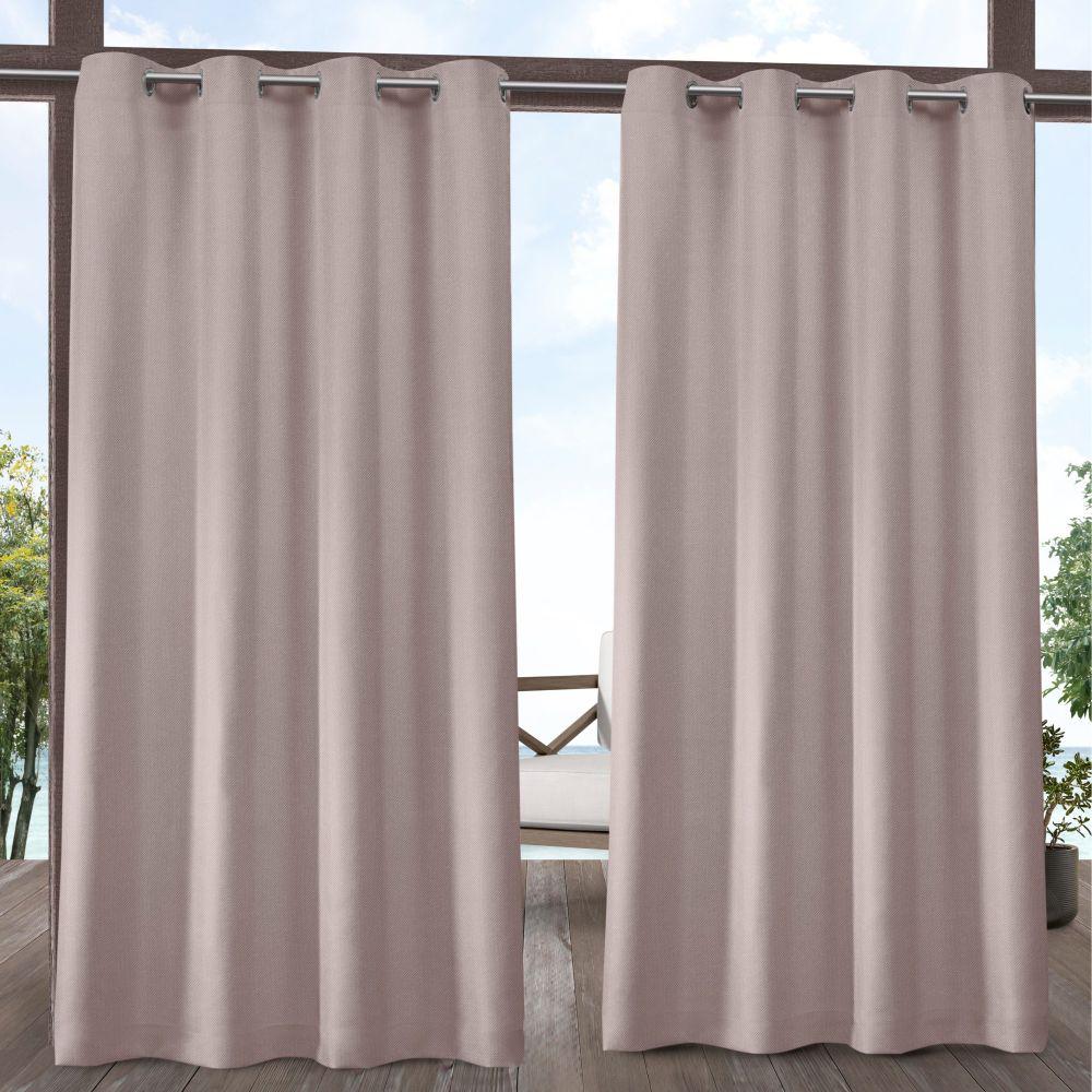 Exclusive Home Curtains Biscayne 54 In W X 108 L Indoor Curtains Biscayne 54 In W X 108