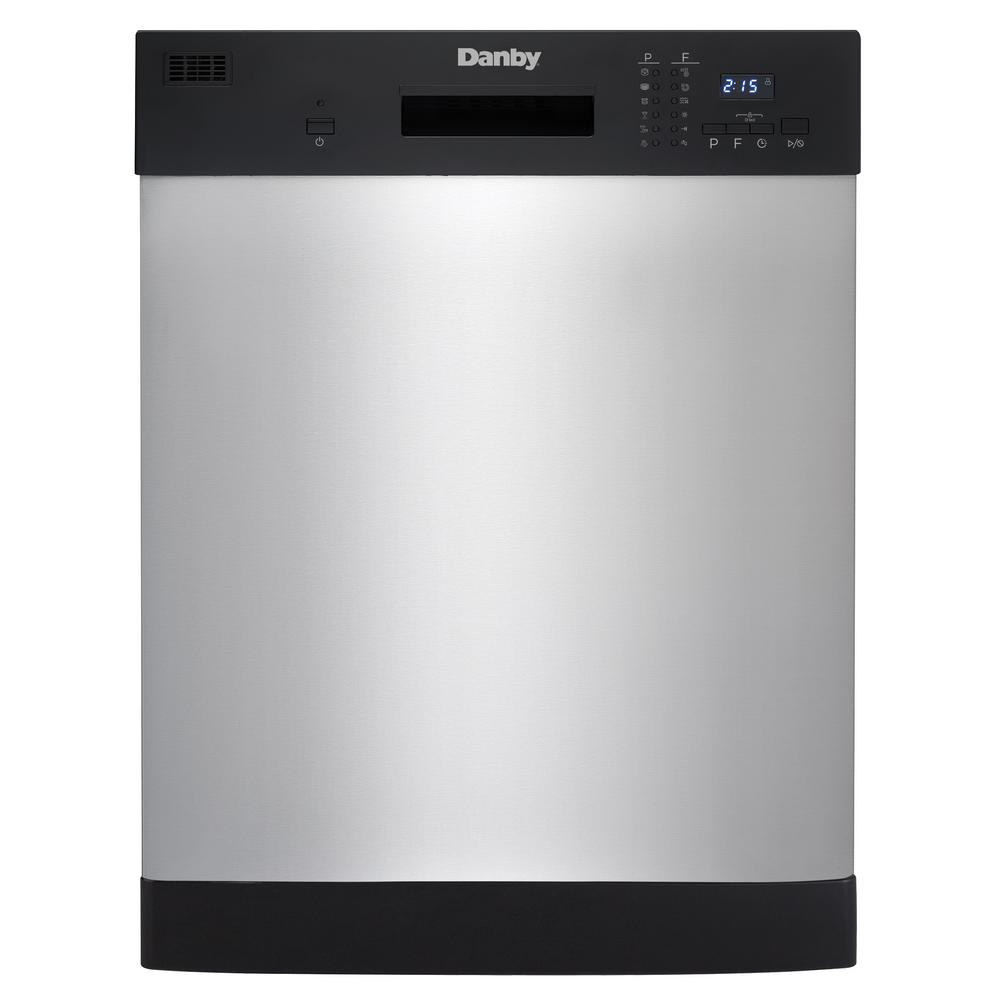 Danby 24" Wide Built-in Dishwasher in Stainless Steel