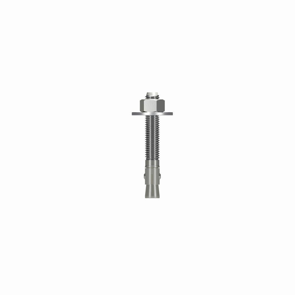 10 5//8/" x 8-1//2/" Concrete Wedge Anchor Zinc Simpson Strong-Tie WA62812