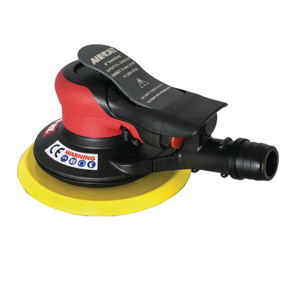 AIRCAT Composite 6 in. Self Vac Orbital Palm Sander 3/16 in. Orbit6700