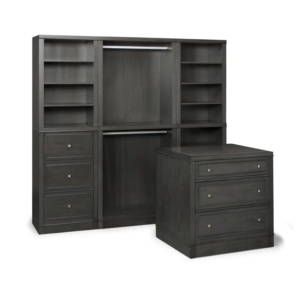 Home Styles 5th Avenue 36 In 4 Piece Closet Storage Units 5436 7592 4 Piece Closet Storage Units