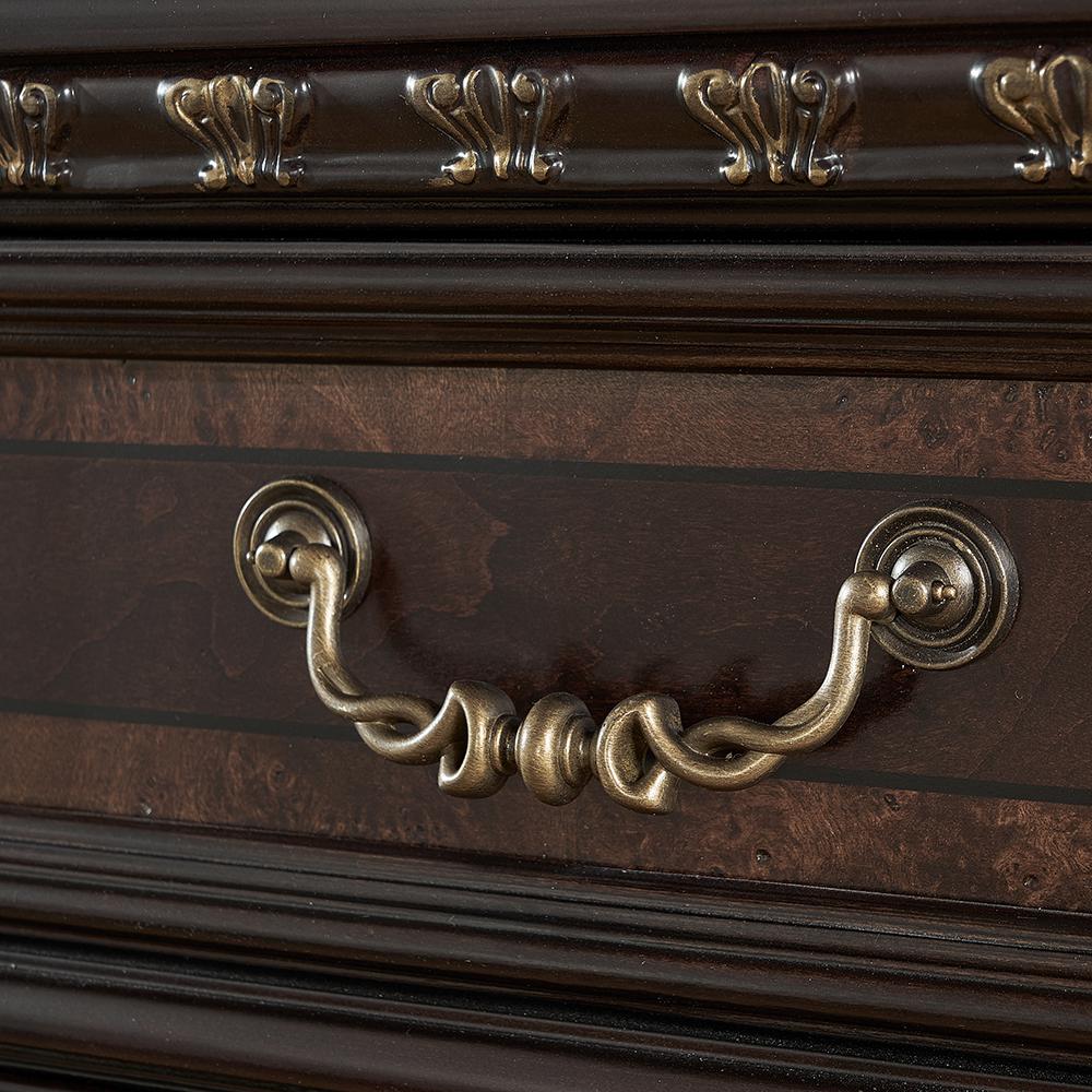 Steve Silver Monte Carlo 9 Drawer Rich Brown Dresser Re163ss 110 Monte Carlo 9 Drawer Rich Brown Dresser