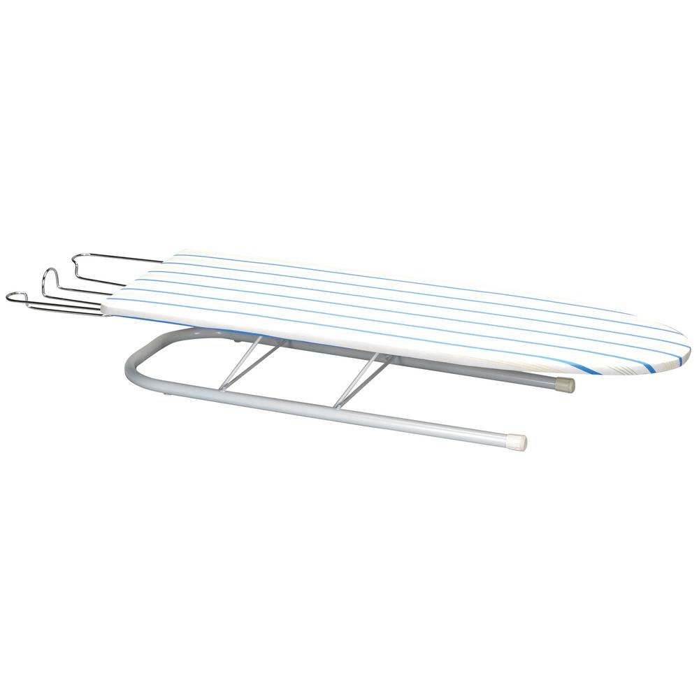 Household Essentials White Table Top Ironing Board With April