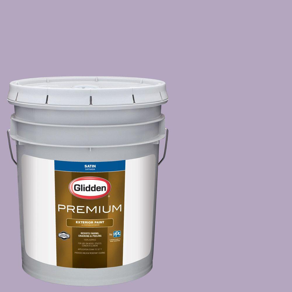 Glidden Premium 5gal. HDGV62D Lilac Lattice Satin Latex