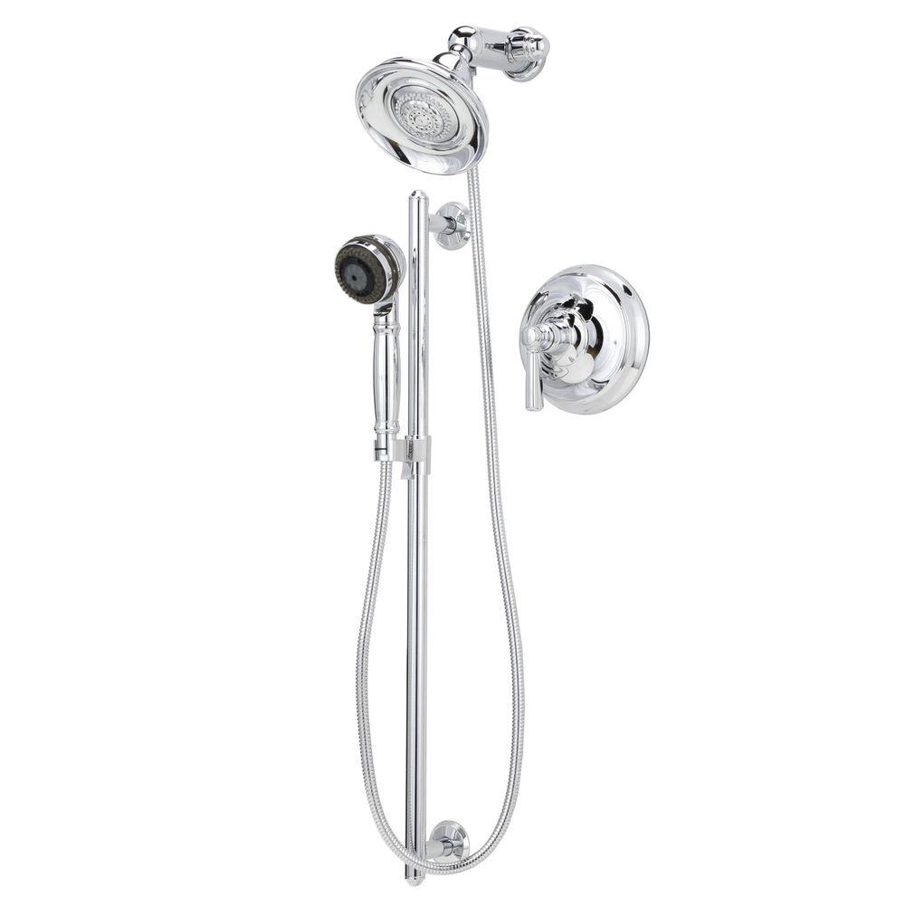 Kohler Bancroft Essential Performance Shower Package In Polished Chrome