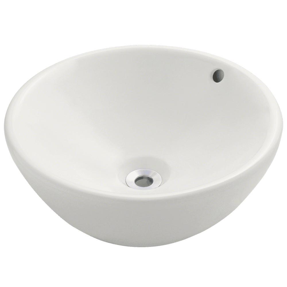 Bisque Bathroom Sinks Bath The Home Depot Porcelain