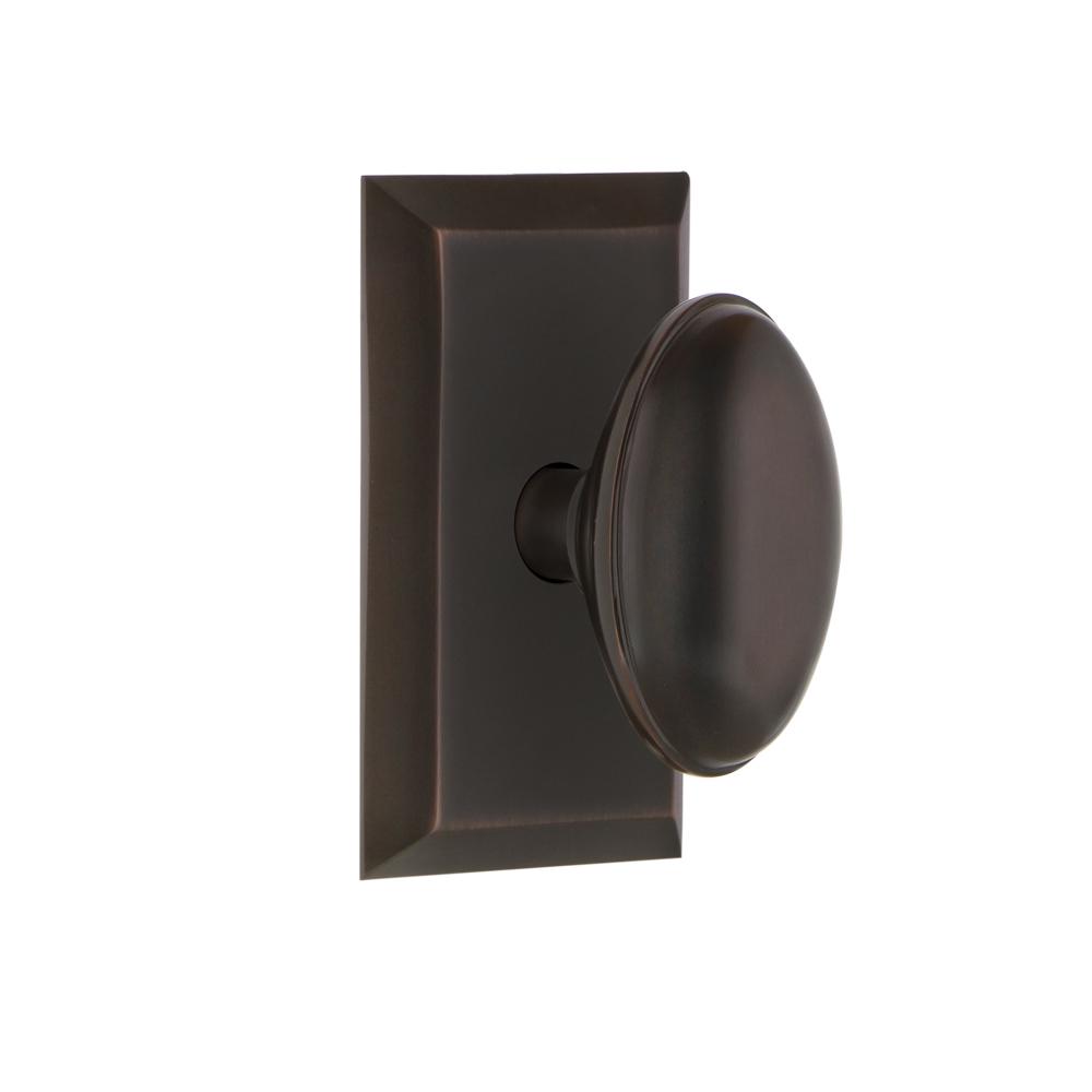 Nostalgic Warehouse Craftsman Plate Single Dummy Parlor Lever in Timeless Bronze