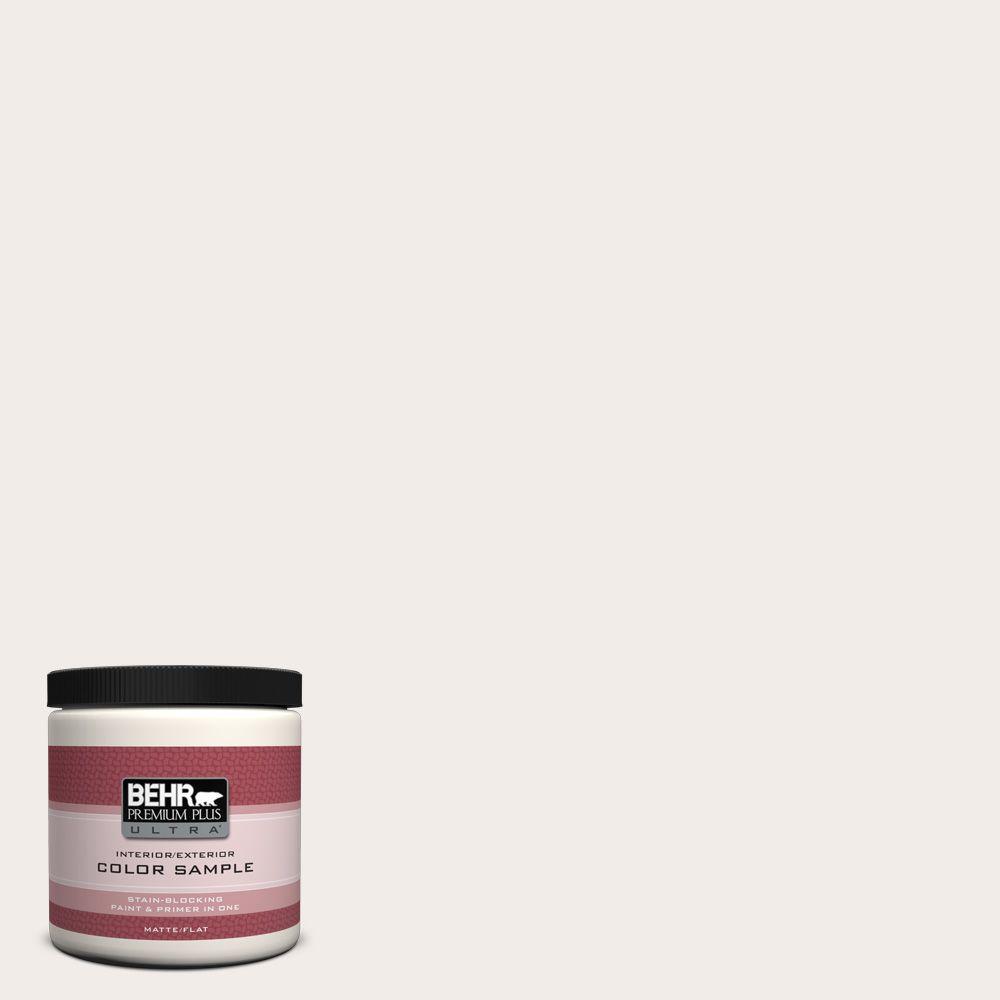 BEHR Premium Plus Ultra 8 oz. RDW10 New House White Interior/Exterior