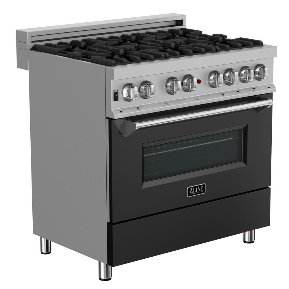ZLINE Kitchen and Bath 36 in. Professional 4.6 cu. ft. Dual Fuel Range