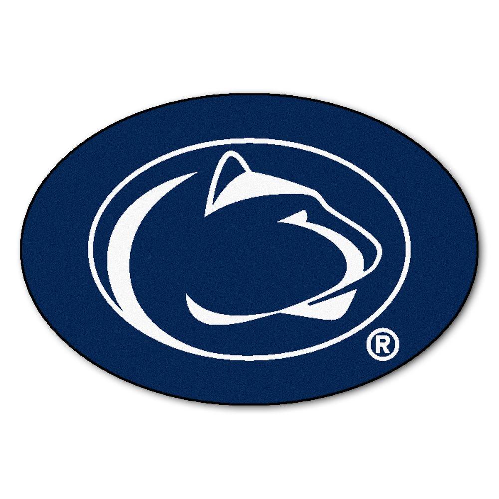 FANMATS NCAA Penn State Navy Blue 3 ft. x 4 ft. Specialty Area Rug8333