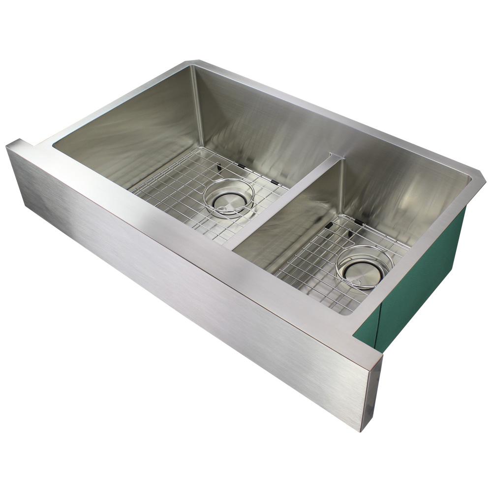 Transolid Diamond Farmhouse/Apron-Front Stainless Steel 36 ...