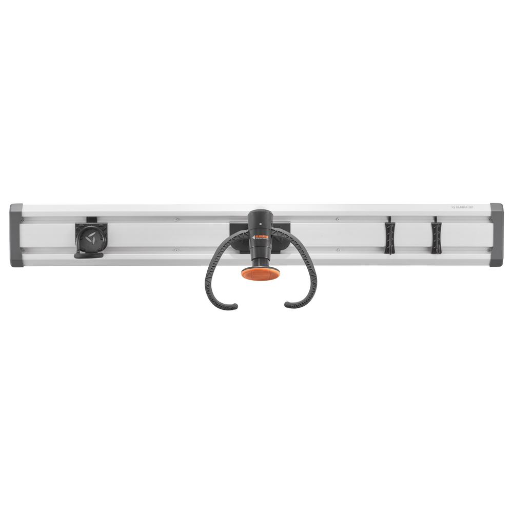 Gladiator 48 In L Geartrack Bike Garage Wall Storage Kit With 4 Hooks