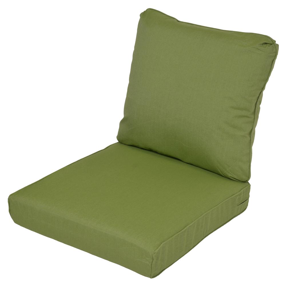 Lemon Grove Sunbrella Canvas Henna Replacement 2Piece Outdoor Loveseat Cushion771201510104