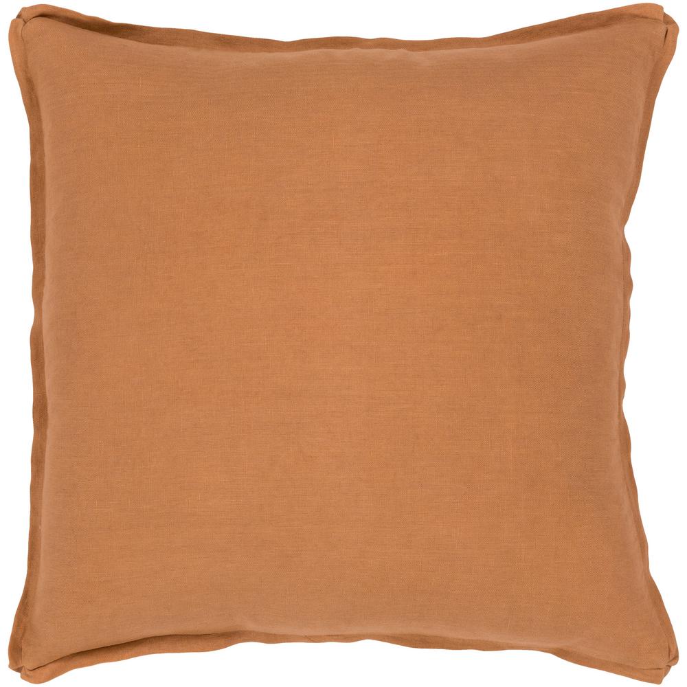 burnt orange decorative pillows
