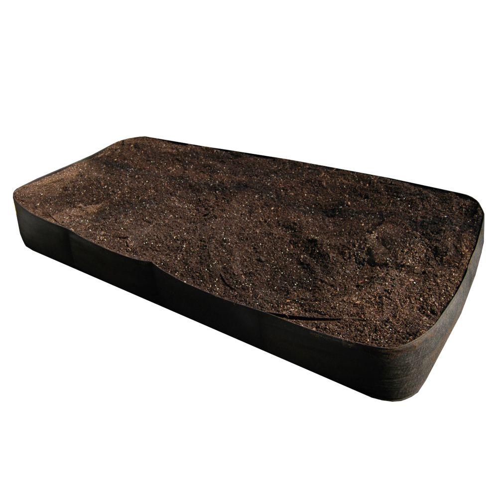 EZ Gro 4 ft. x 8 ft. Black Instant Raised Garden Planter Bed2002 The Home Depot