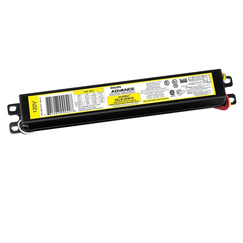 Amazon.com: Howard Lighting EP2/40RS/MV/MC Electronic Ballast for ...