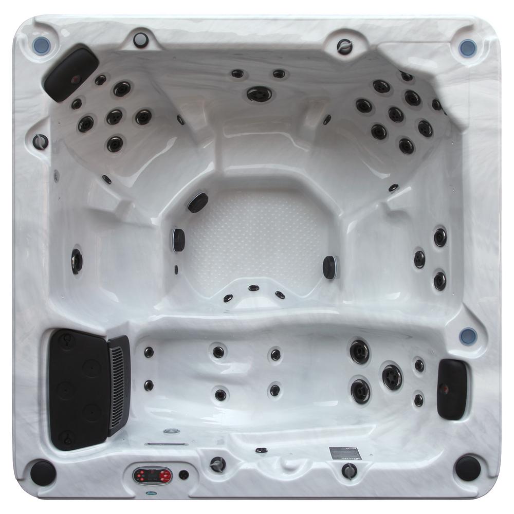 Home and Garden Spas Home and Garden 6 Person 71 Jet Spa with ...