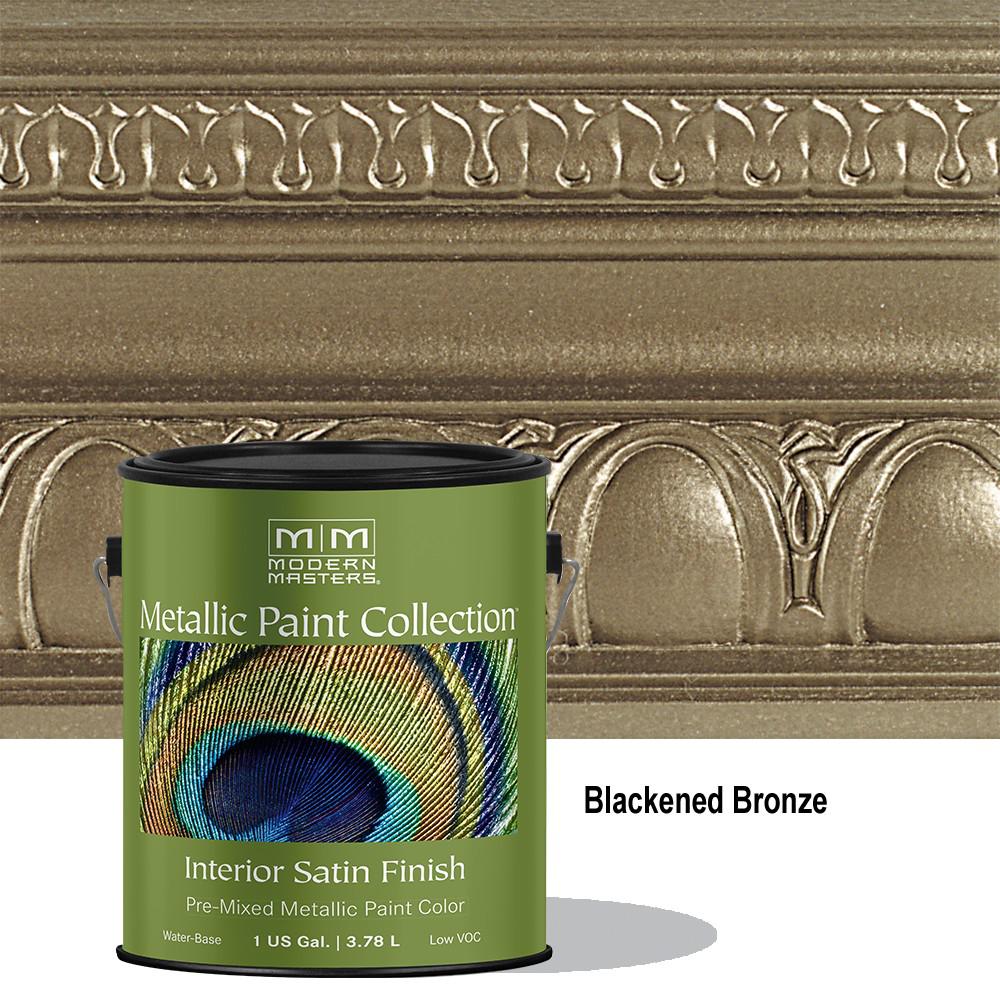 Blackened Bronze - Metallic - Faux Finish Wall Paint - Interior Paint ...