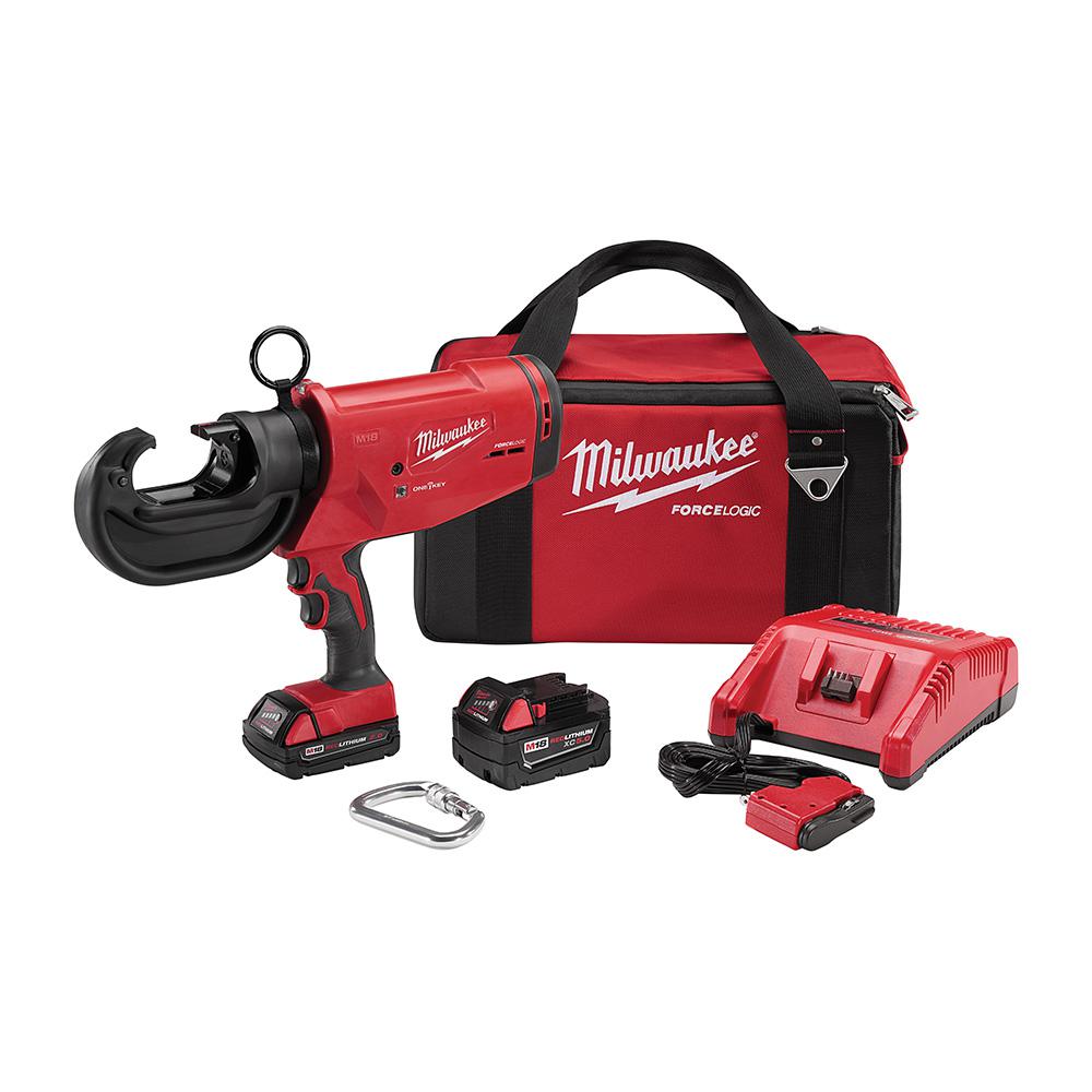 Milwaukee M18 18-Volt Lithium-Ion Cordless FORCE LOGIC 12 Ton Utility Crimper W/... by Milwaukee
