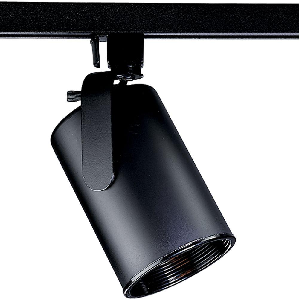 Progress Lighting Alpha Trak Collection 1 Light Black Track Head Progress Lighting Alpha Trak Collection 1 Light Black Track Head