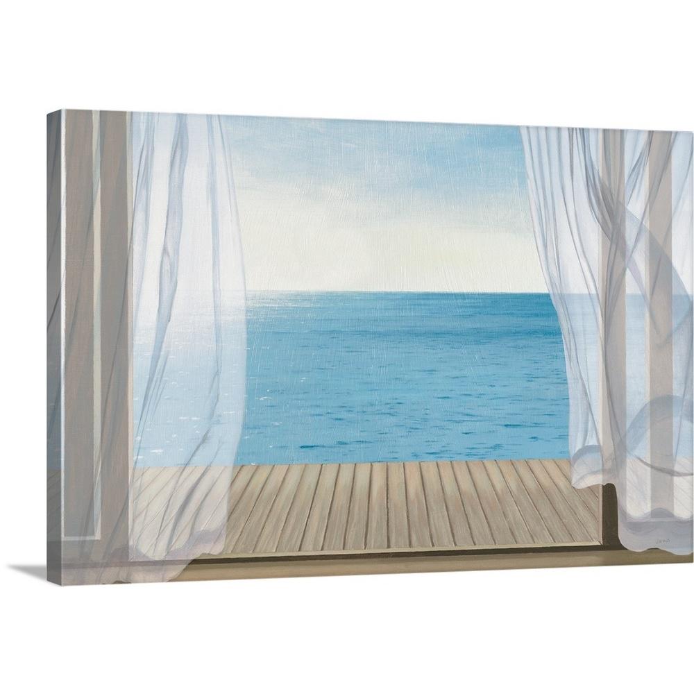 Greatbigcanvas Blue Breeze By James Wiens Canvas Wall Art 2357939 24 24x16 The Home Depot