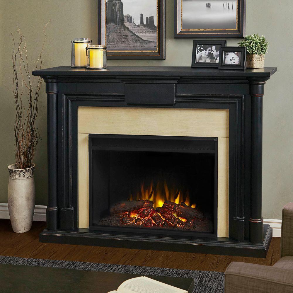 Real Flame Maxwell 58 in. Grand Series Electric Fireplace ...