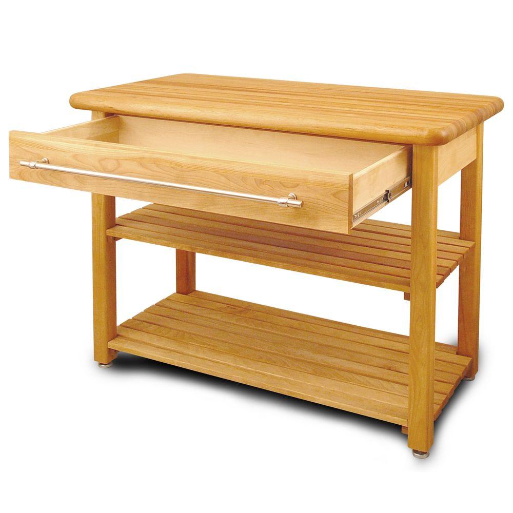Catskill Craftsmen Contemporary Harvest Natural Kitchen Utility