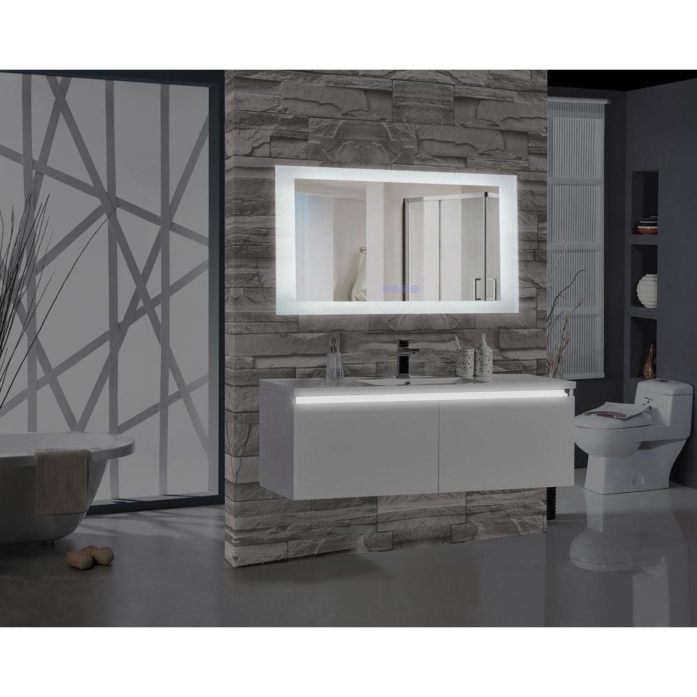 mirrors bathroom frameless bath mirror depot rectangular