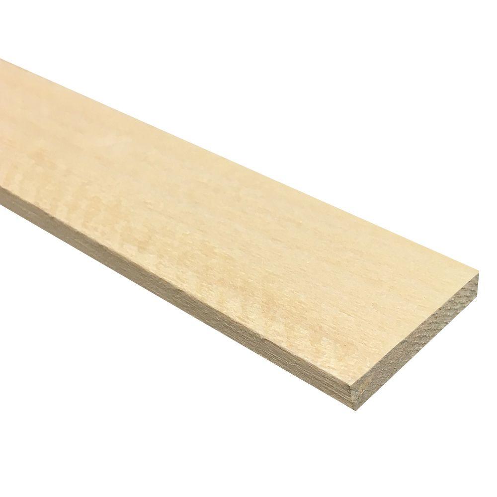 1/4 in. x 2 in. x 4 ft. S4S Poplar Board27402 The Home Depot
