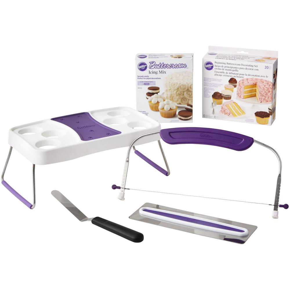 Wilton Icing For Beginners Set WithCake Decorating Kit