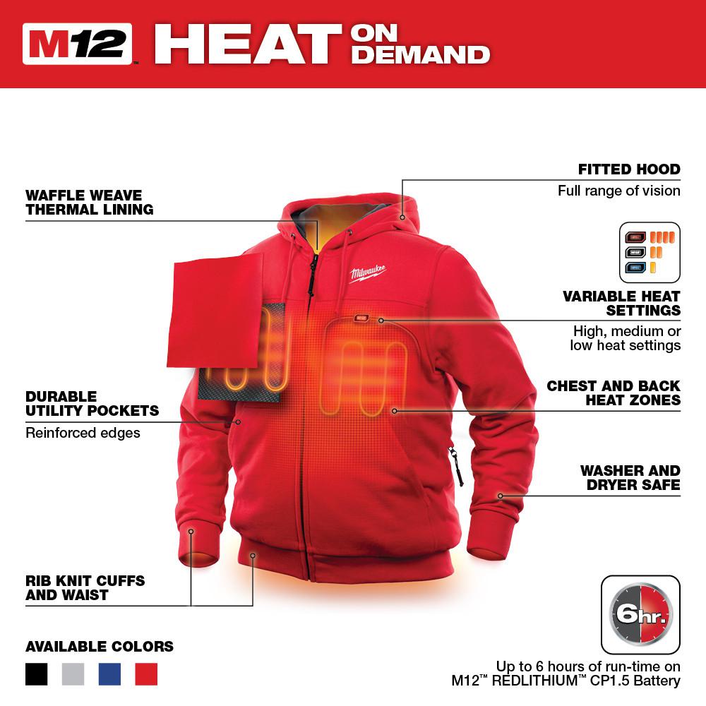heated sweatshirt home depot