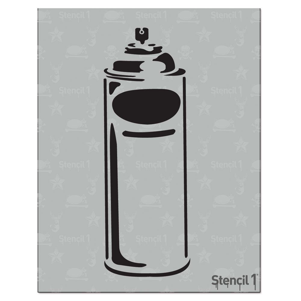 Stencil1 Spray Can Stencil S10133 The Home Depot 0473