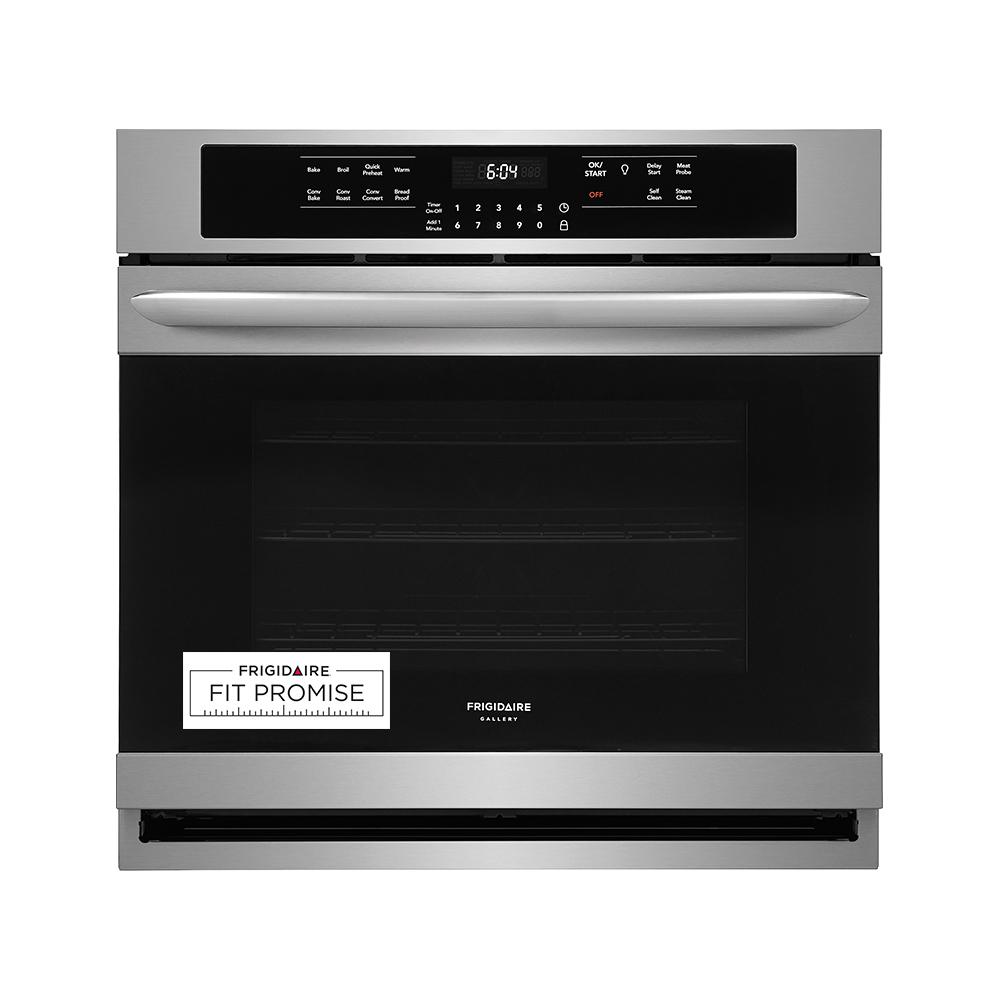 FRIGIDAIRE GALLERY 30 in. Single Electric Wall Oven with True Convection Self-Cleaning in Stainless Steel, Smudge-Proof Stainless Steel was $1799.0 now $1198.0 (33.0% off)