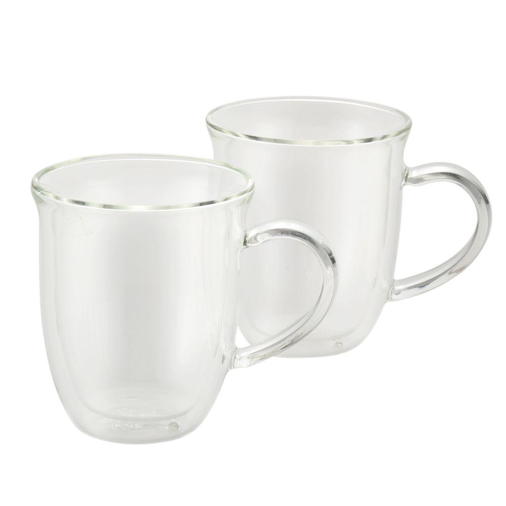 glass cappuccino mugs