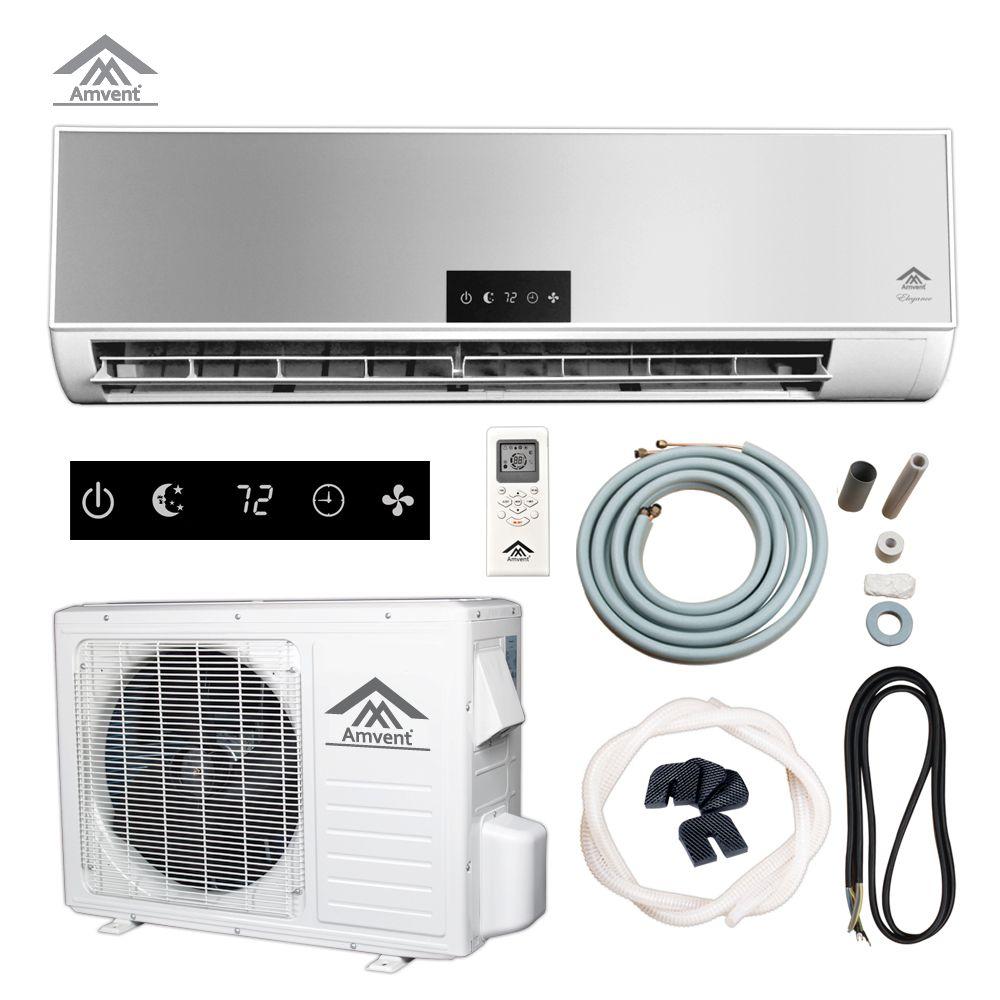 Elegance 12,000 BTU (1 Ton) Ductless Mini Split Air Conditioner - 110