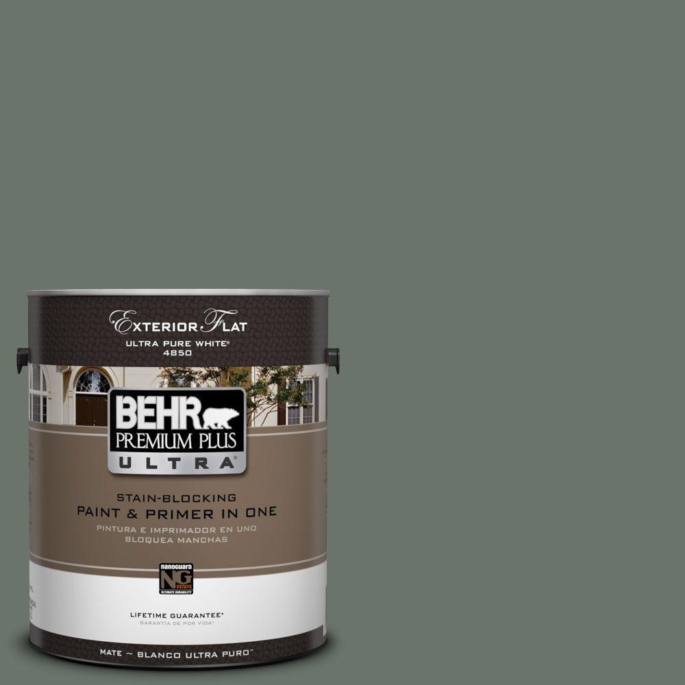 BEHR Premium Plus Ultra 1Gal. UL2103 Heritage Park Flat Exterior
