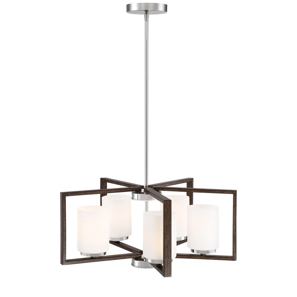 Good Lumens By Madison Avenue 5 Light Polished Nickel And Corona Bronze Chandelier With Etched Opal Glass Shade 27115 The Home Depot - Ceiling Light Shade Cap Nut Good Lumens By Madison Avenue 5 Light Polished Nickel And Corona Bronze Chandelier With Etched Opal Glass Shade 27115 The Home Depot - Ceiling Light Shade Cap Nut