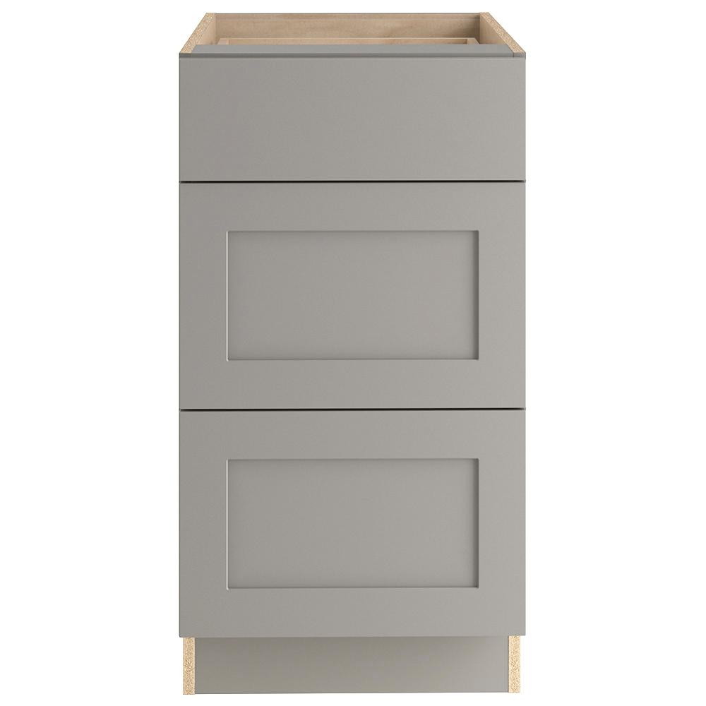 Hampton Bay Cambridge Shaker Assembled 18x34.5x24 in. Base with