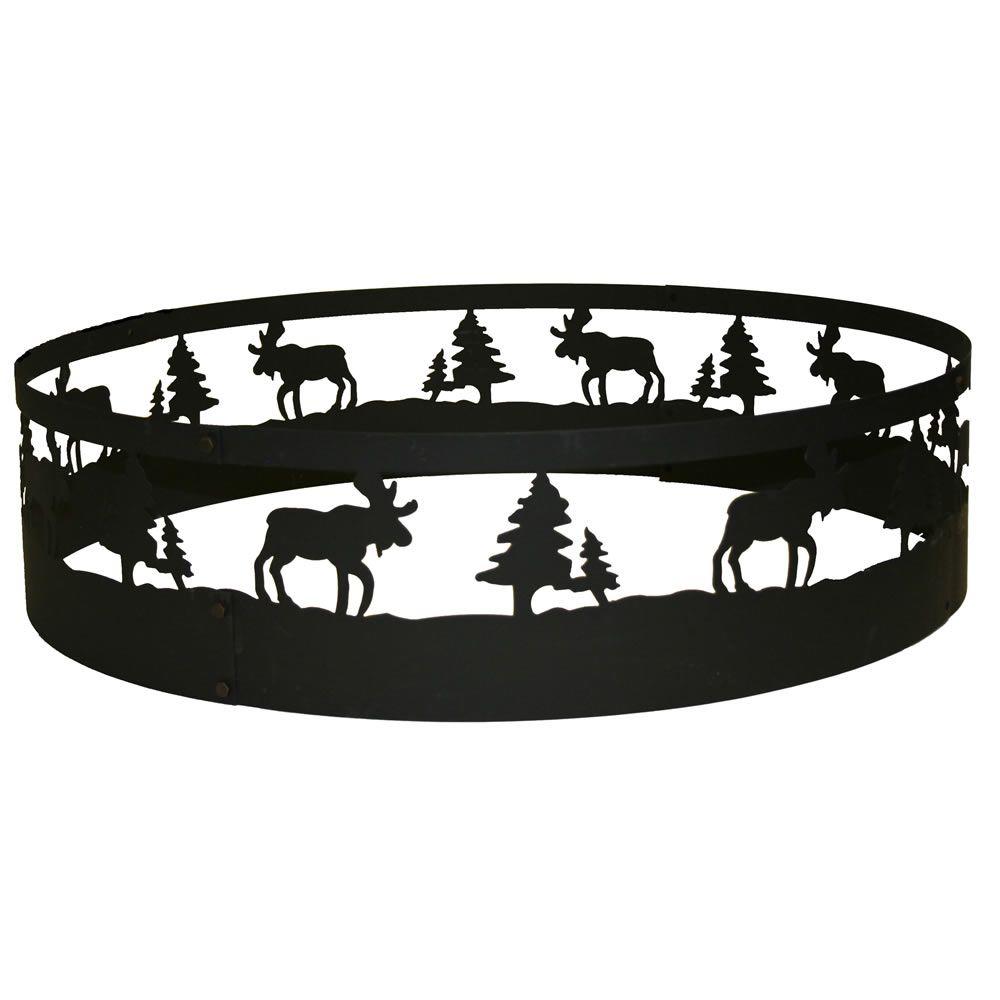 CobraCo 36 in. Moose Campfire Ring-FRMOOS369 - The Home Depot